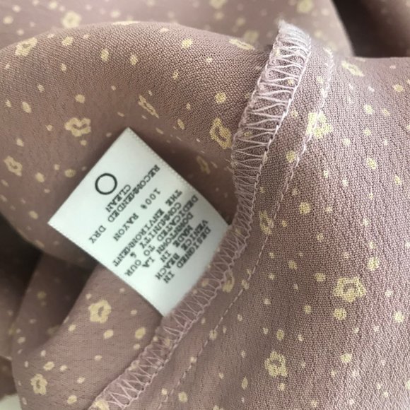 Flynn Skye Mimi Dress Mauve Cluster New Tags small - Picture 8 of 8